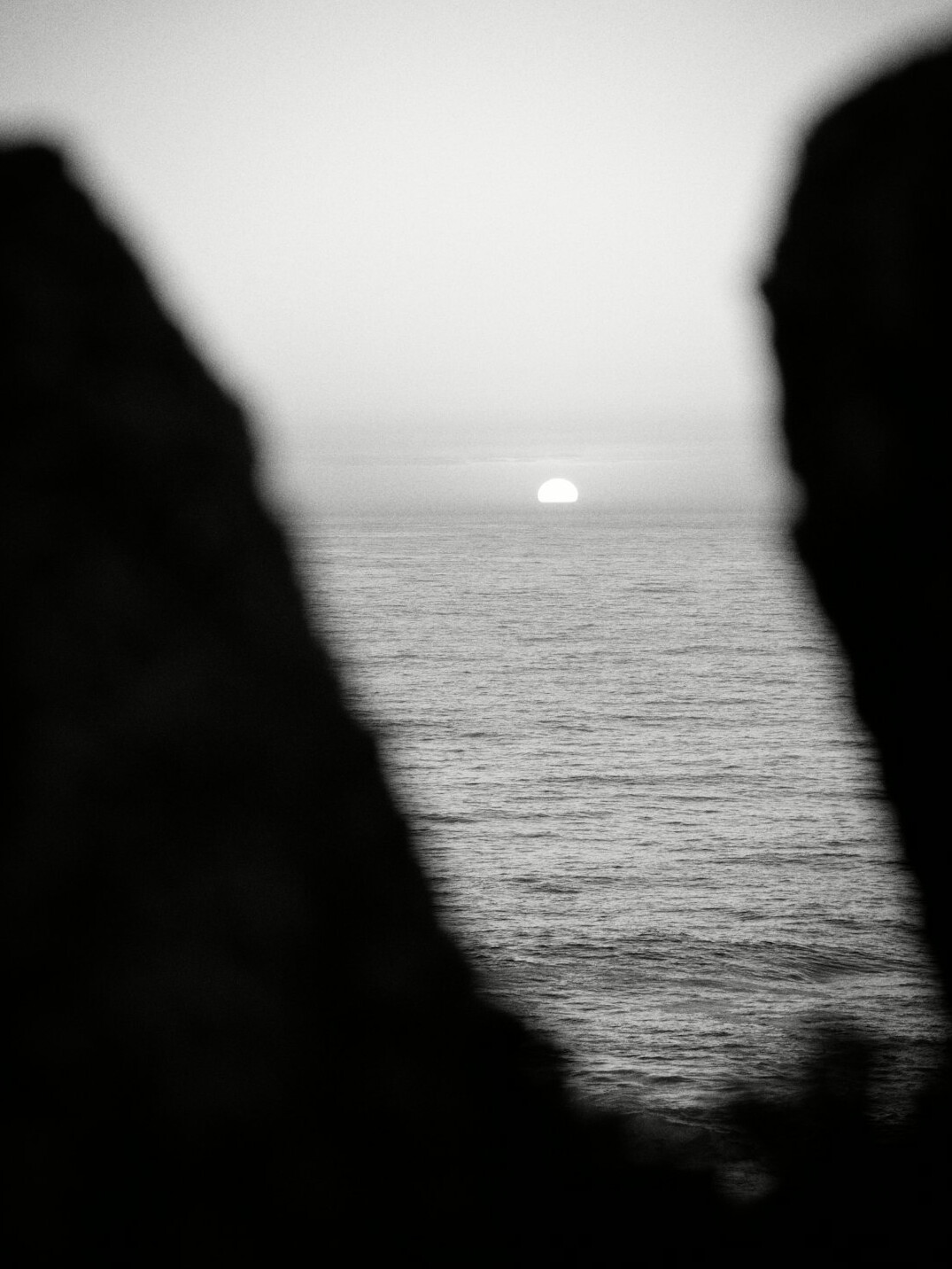 chile coastal sunset