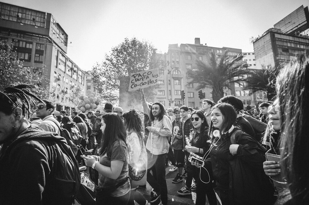 urban street photography in santiago