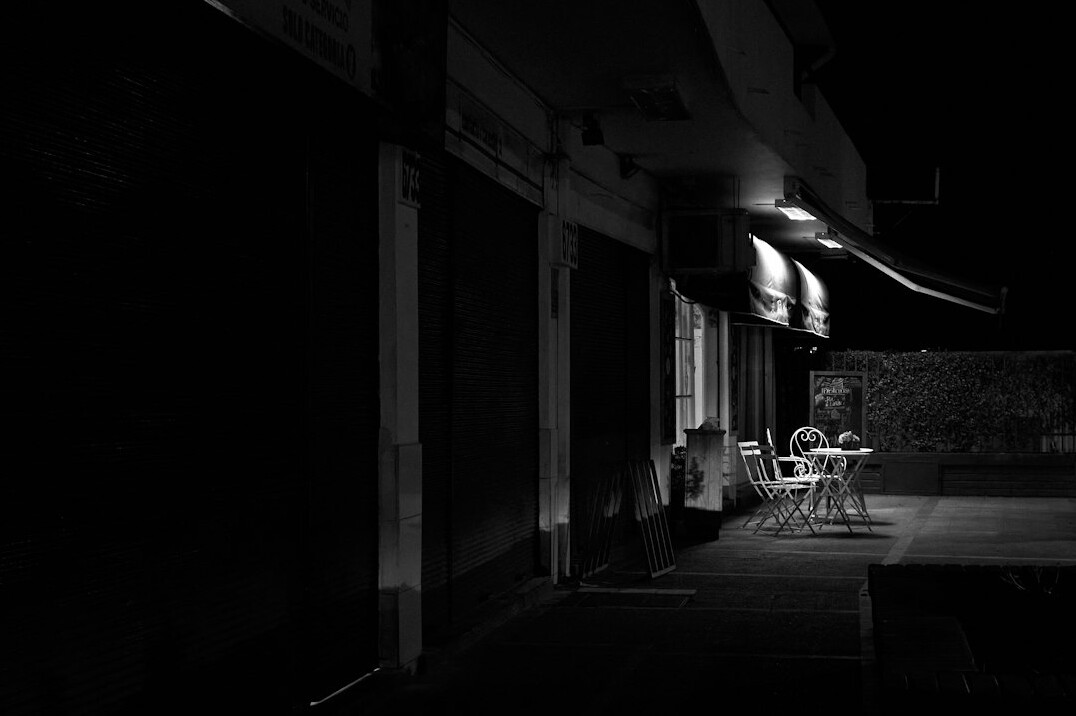 santiago chile street scene