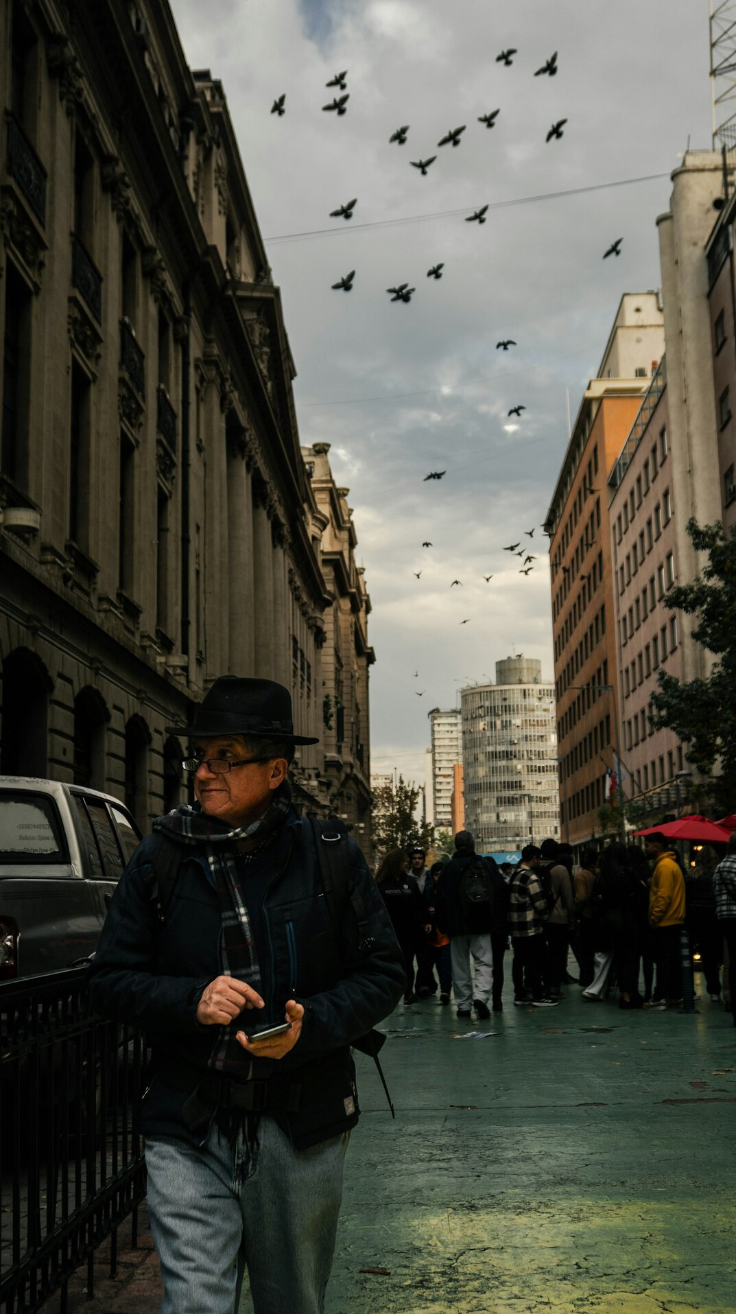 urban street photography in santiago