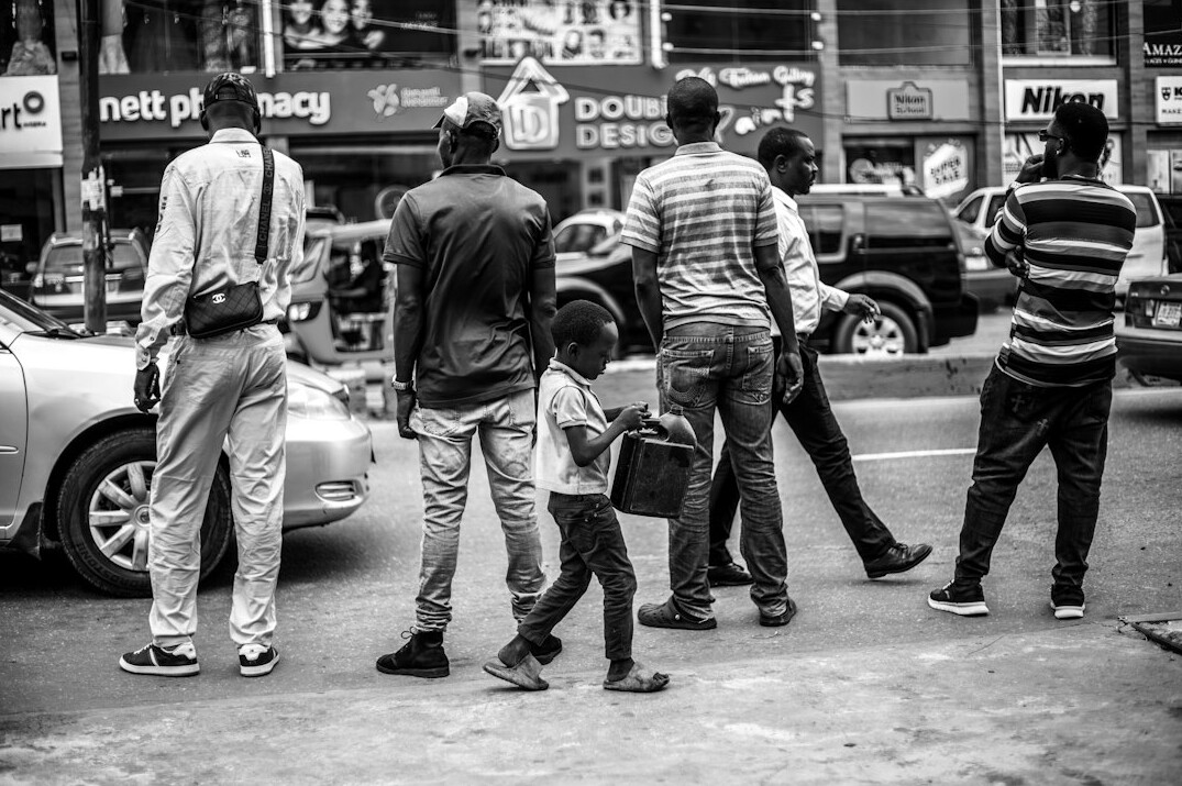 street photographer capturing city life