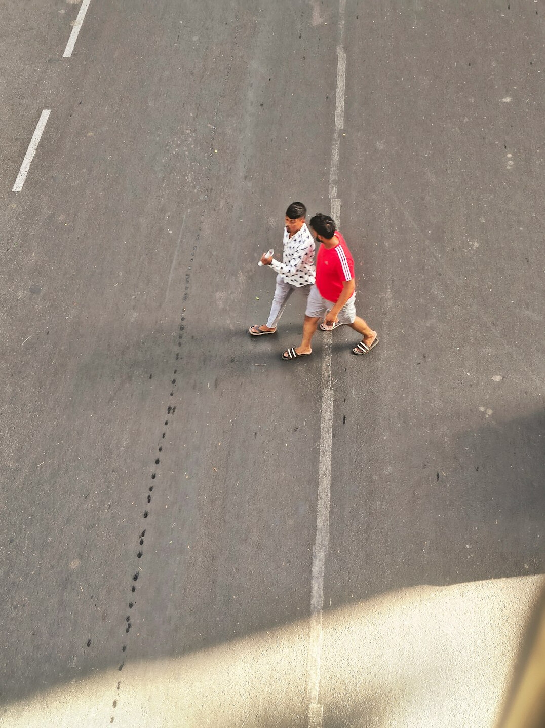 children playing soccer street